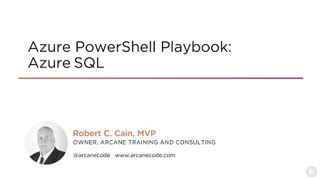 Azure PowerShell Playbook: Azure SQL