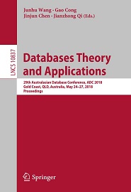 Databases Theory and Applications: 29th Australasian Database Conference
