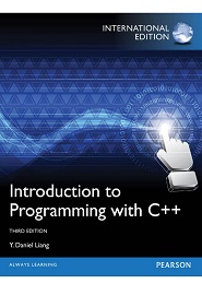 Introduction to Programming with C++, 3rd International Edition