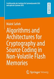 Algorithms and Architectures for Cryptography and Source Coding in Non-Volatile Flash Memories
