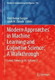 Modern Approaches in Machine Learning and Cognitive Science: A Walkthrough: Latest Trends in AI, Volume 2