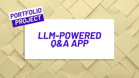 Build an LLM-powered Q&A App using LangChain, OpenAI and Python