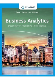 Business Analytics (MindTap Course List), 4th Edition
