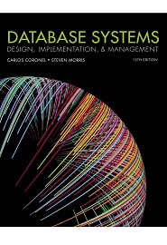 Database Systems: Design, Implementation, & Management, 13th Edition