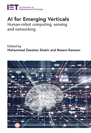 AI for Emerging Verticals: Human-robot computing, sensing and networking