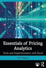 Essentials of Pricing Analytics: Tools and Implementation with Excel