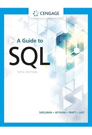 A Guide to SQL, 10th Edition