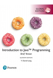 Introduction to Java Programming, Brief Version, 11th Global Edition