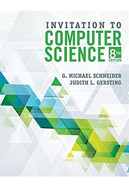 Invitation to Computer Science, 8th Edition