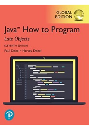 Java How to Program, Late Objects, 11th Global Edition
