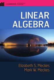 Linear Algebra (Cambridge Mathematical Textbooks)