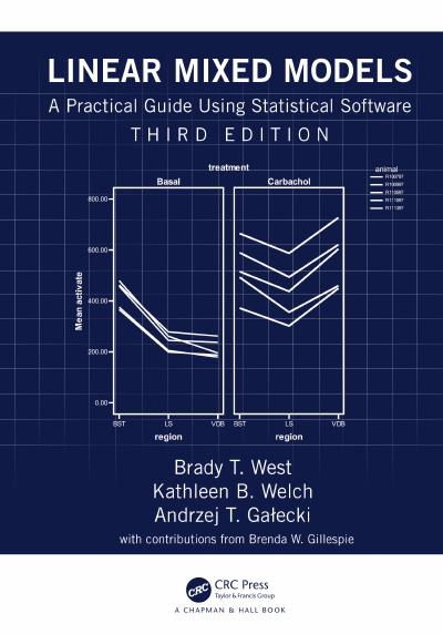 Linear Mixed Models: A Practical Guide Using Statistical Software, 3rd Edition