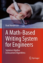A Math-Based Writing System for Engineers: Sentence Algebra & Document Algorithms