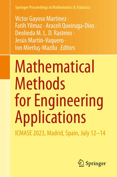 Mathematical Methods for Engineering Applications: ICMASE 2023