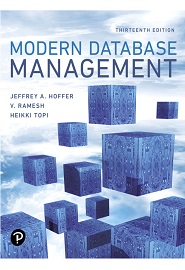 Modern Database Management, 13th Edition