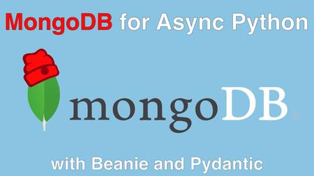 MongoDB with Async Python Course