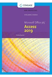 New Perspectives MicrosoftOffice 365 & Access2019 Comprehensive