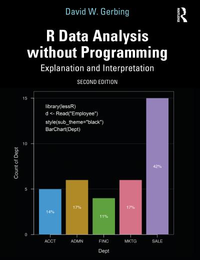 R Data Analysis without Programming: Explanation and Interpretation, 2nd Edition