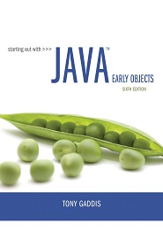 Starting Out with Java: Early Objects, 6th Edition