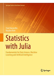 Statistics with Julia: Fundamentals for Data Science, Machine Learning and Artificial Intelligence