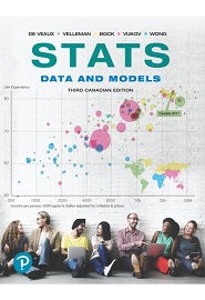 Stats: Data and Models, 3rd Canadian Edition